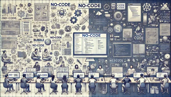 Nocode Software Development Team VS Classic Software Development Team